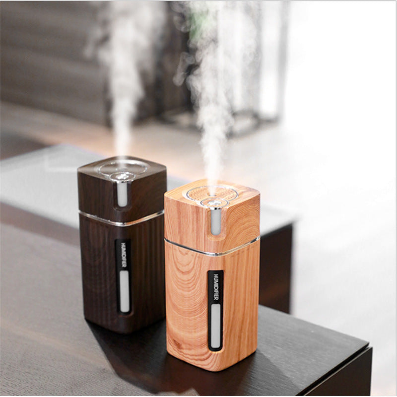 Ultrasonic Air Humidifier USB Mini Mist Maker LED Light